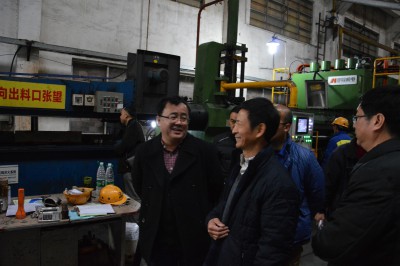 2014年2月13日，协会专家组参观金兰集团生产车间，了解企业的生产及技术推进情况