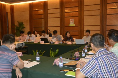 2016年11月19日，《铝合金桥梁设计规范》广东省地方标准编制会议在佛山市南海区举行。图为会议现场。